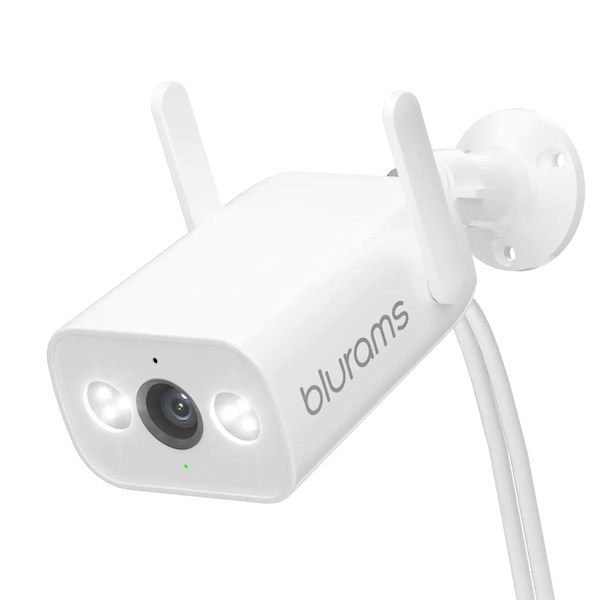 ვიდეო სათვალთვალო კამერა Blurams A22C Outdoor Lite 4 Spotlight Security Camera. 2K 3MP, Wi-Fi, 2-Way Audio, Night Vision, Works with Alexa, White